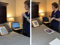 Faculty keep students on track, engaged with at-home simulations