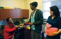 UAB SNA members sell CardioGrams in celebration of Valentine’s Day