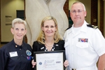 ESGR honors McMullan for commitment to students meeting military requirements