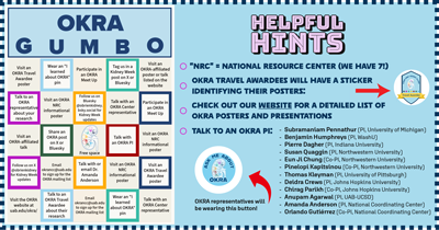 OKRA BINGO Helpful Hints Flyer