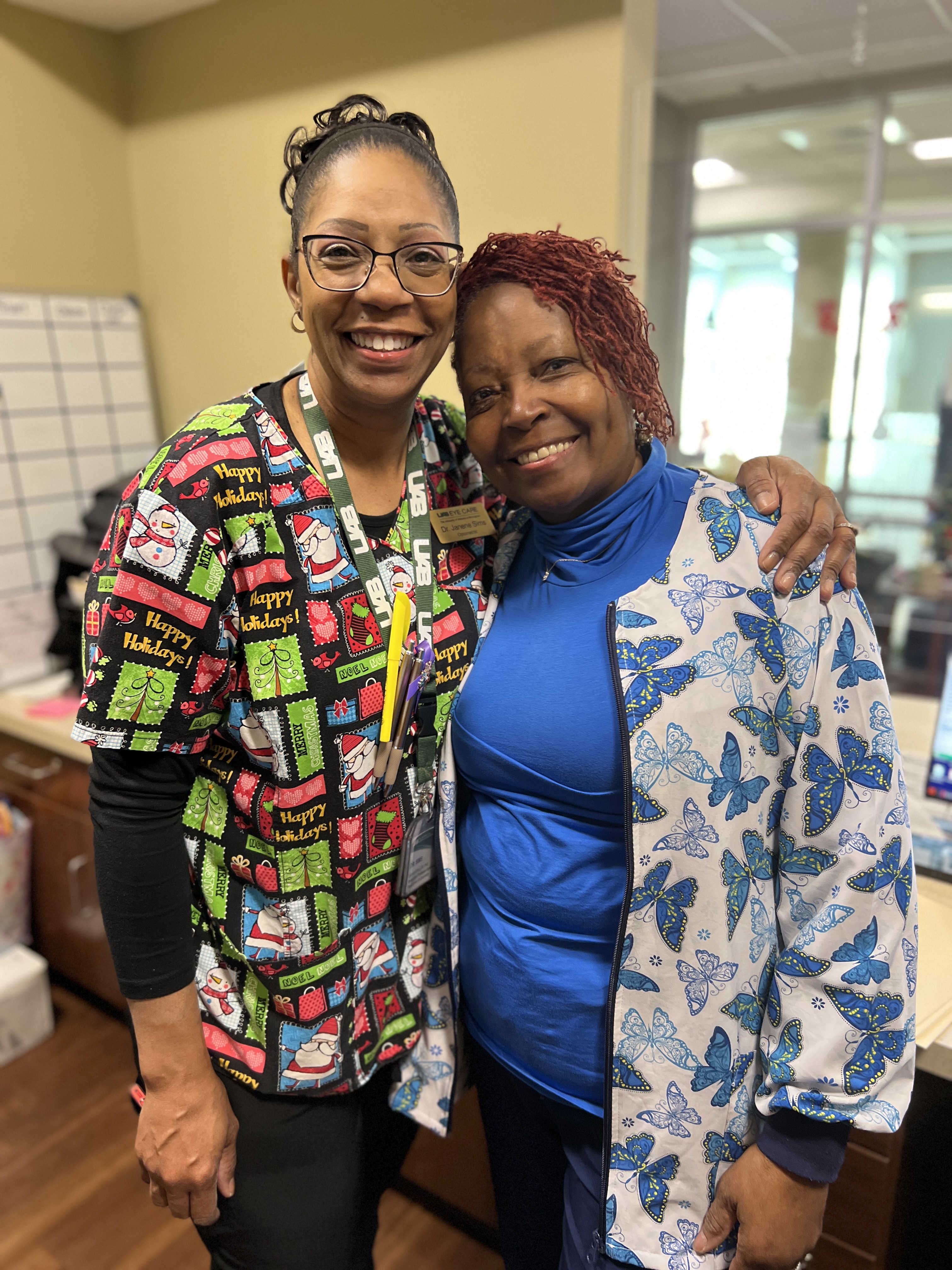 Gift of Sight 2023 Hazel and Dr. SIms