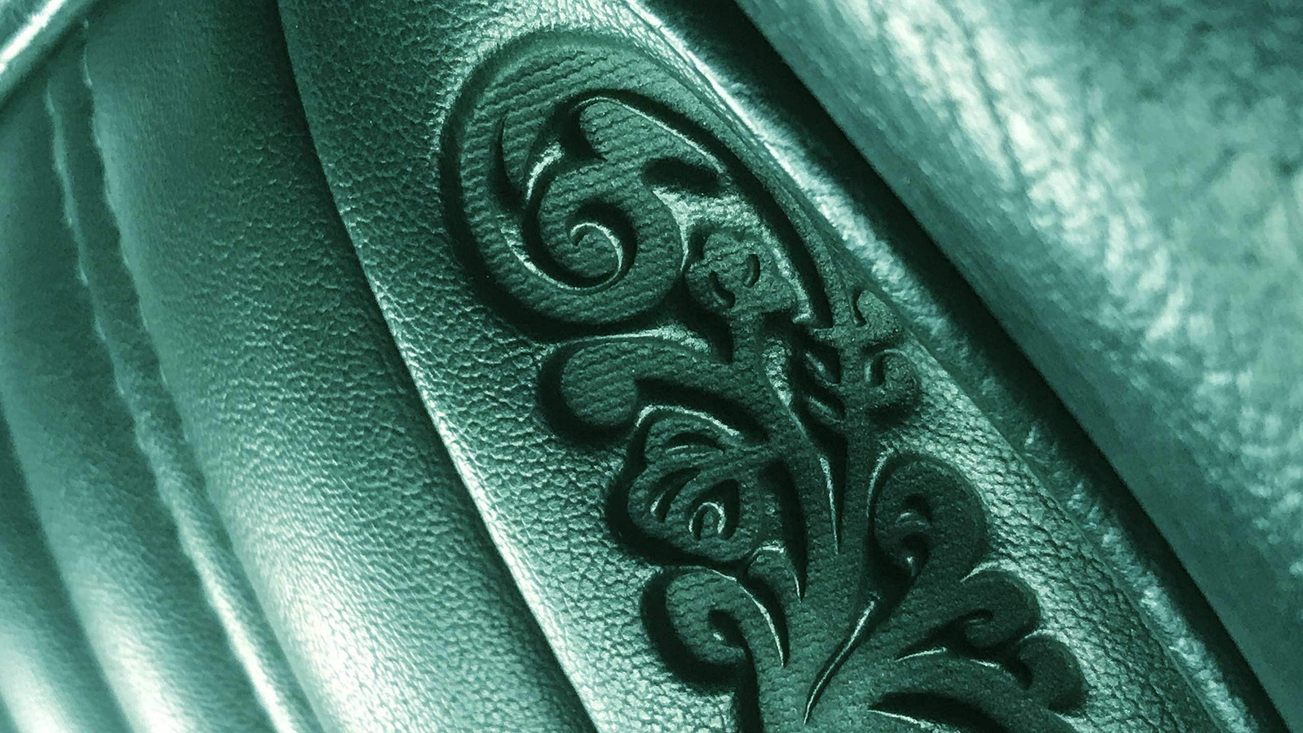 Close Up Of Leather Seat