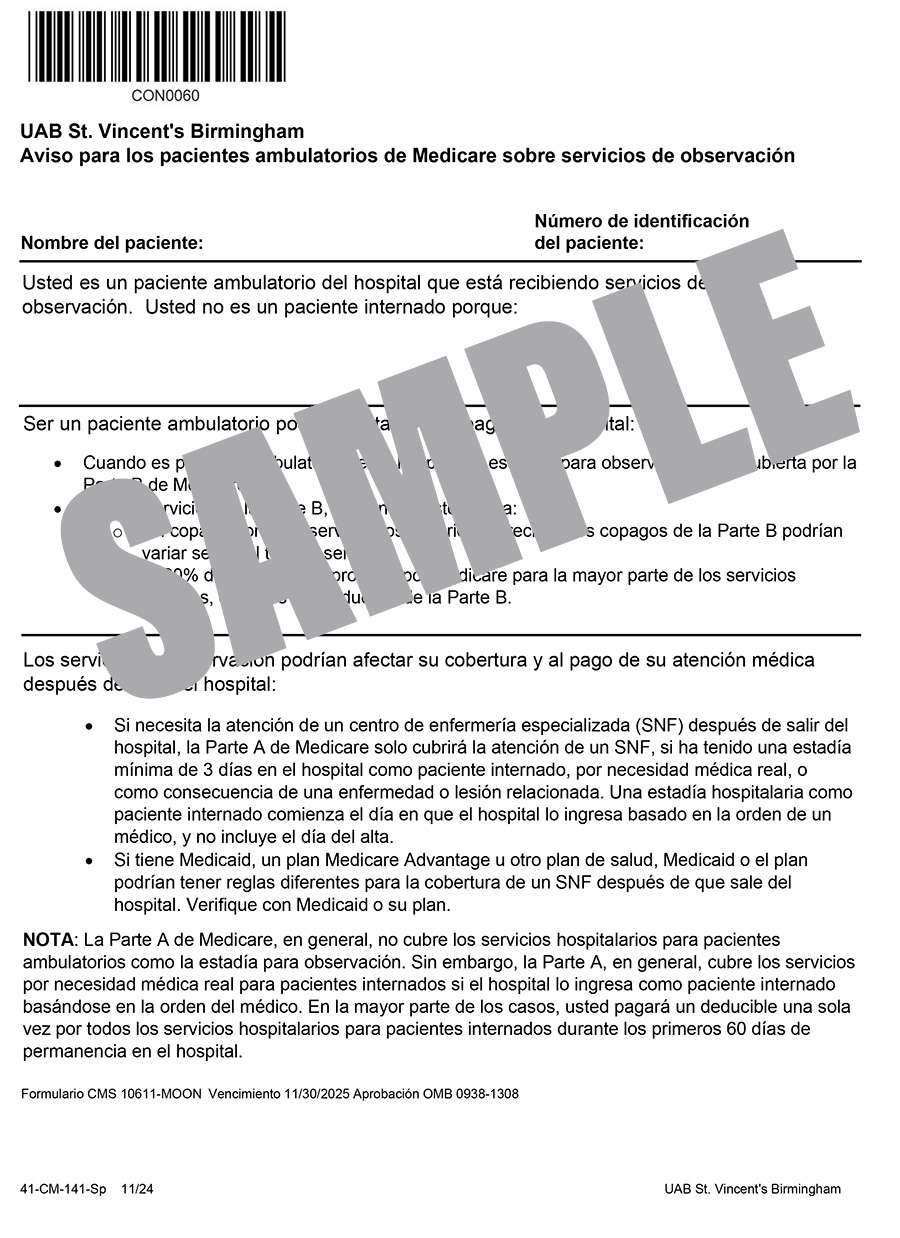 CMS - 10611 MOON - SPANISH