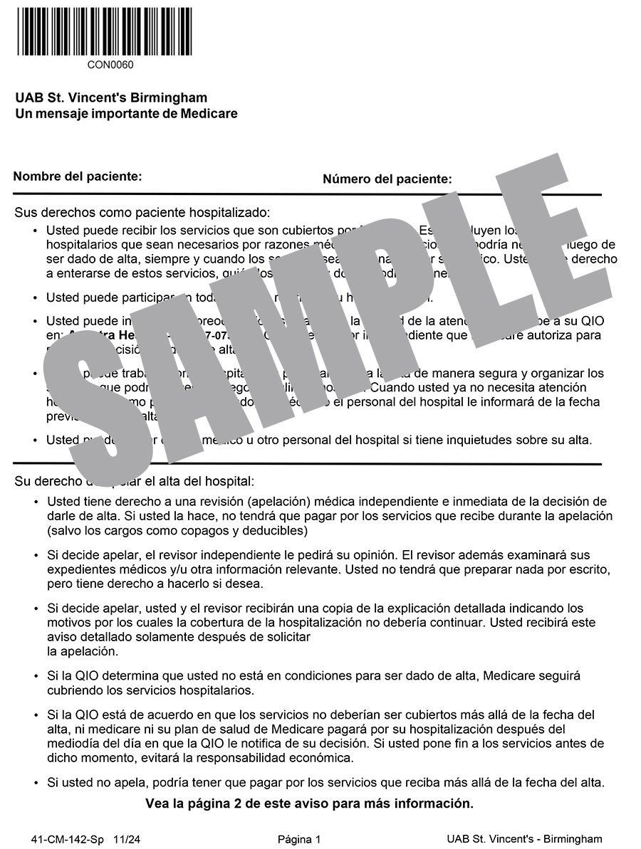 CMS - 10065 IM - SPANISH