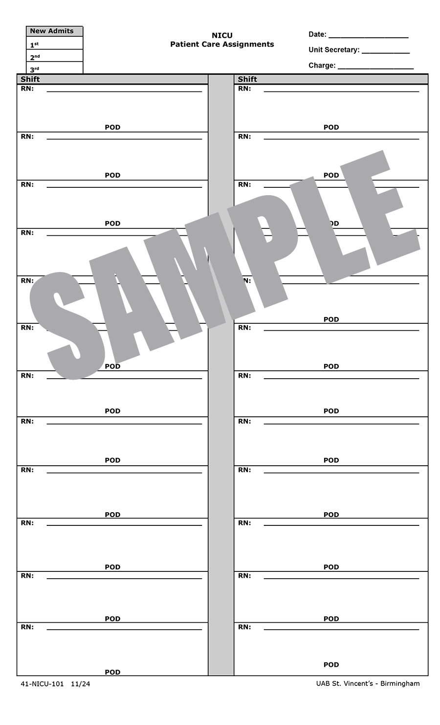 PATIENT CARE ASSIGNMENT