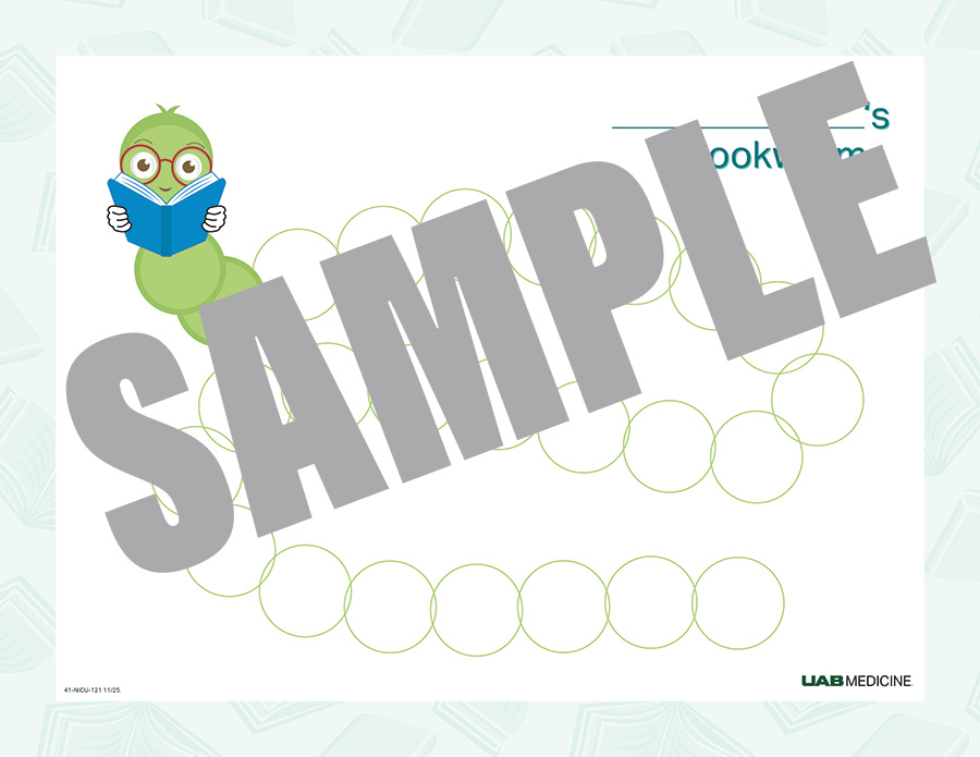 BOOKWORM PROGRESS CHART