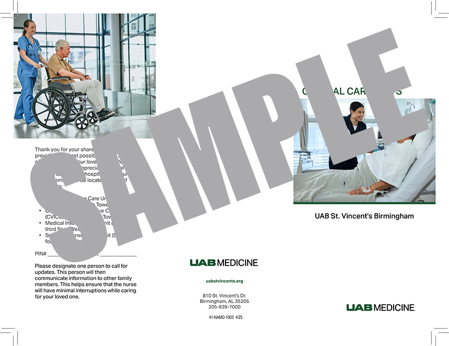 CRITICAL CARE UNITS BROCHURE