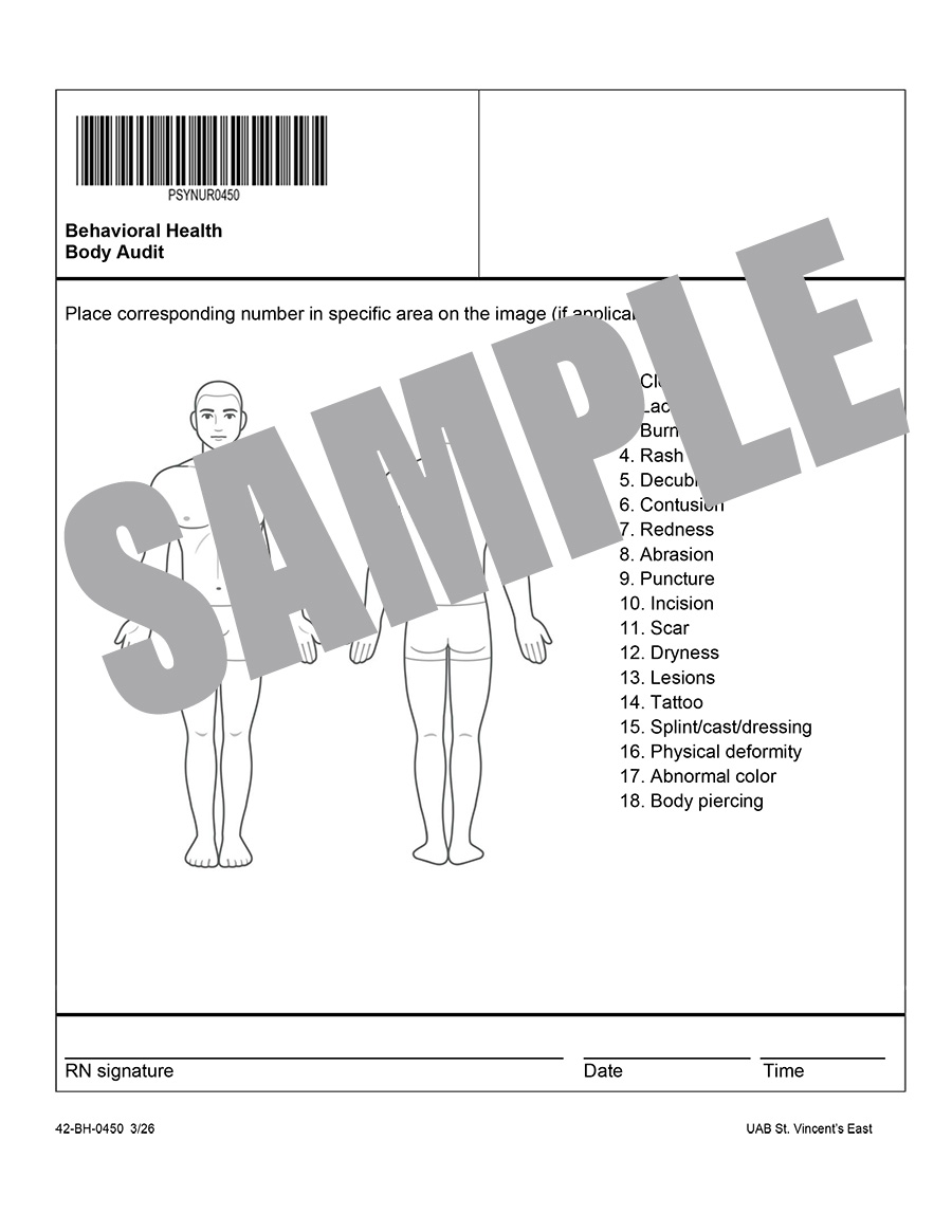 BODY AUDIT