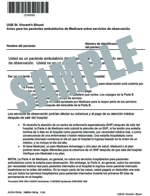 CMS - 10611 MOON - SPANISH