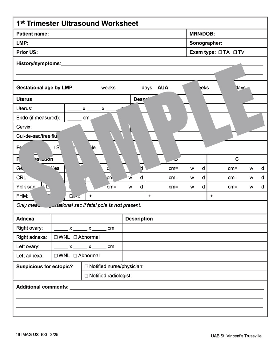 1ST TRIMESTER US WORKSHEET