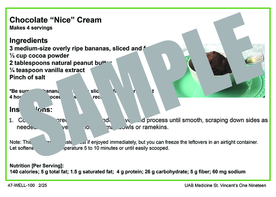 CHOCOLATE NICE CREAM RECIPE