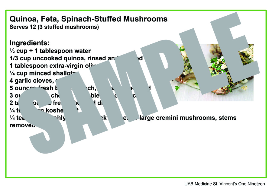 STUFFED MUSHROOMS RECIPE