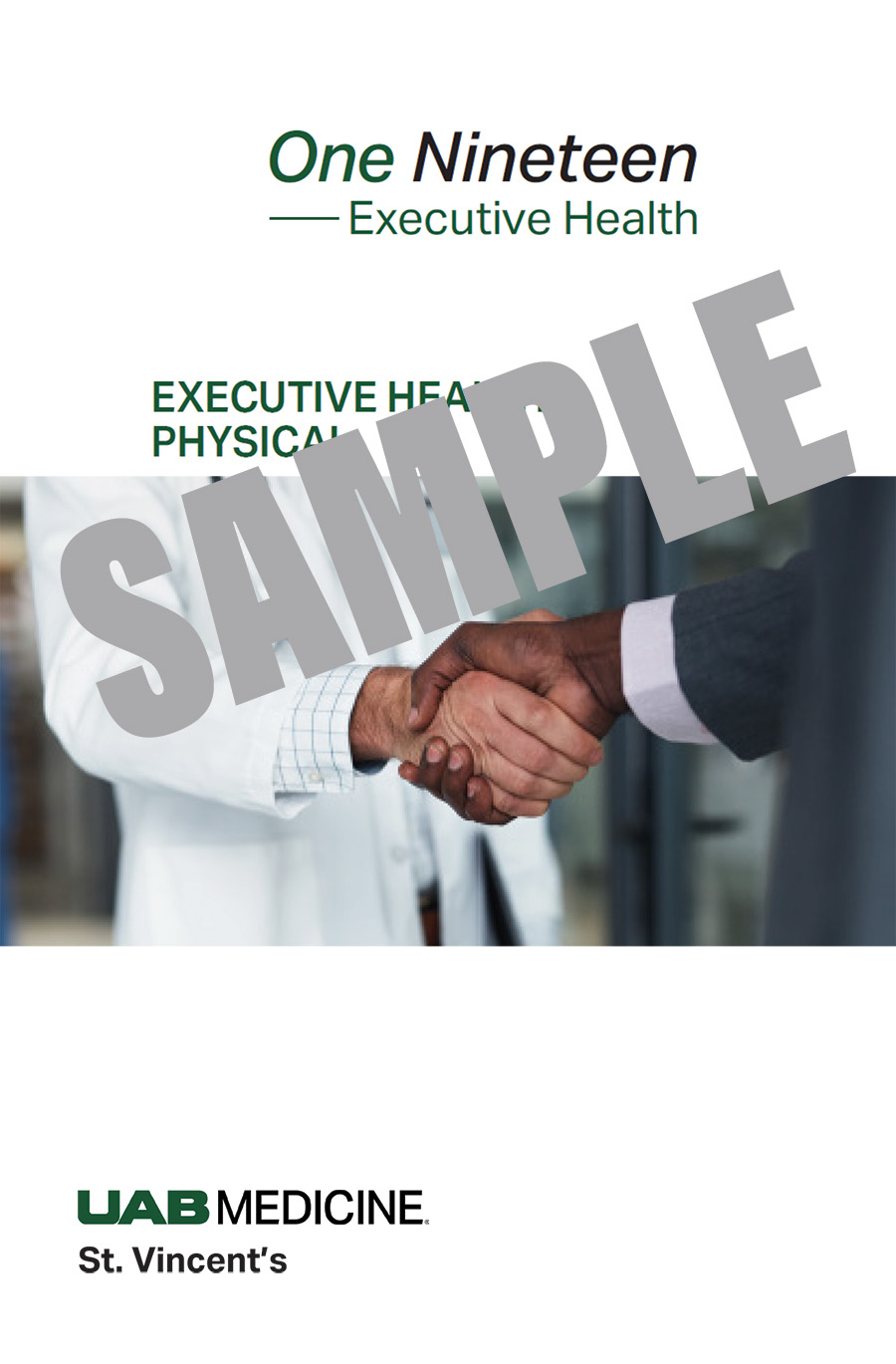 EXECUTIVE HEALTH BOOKLET