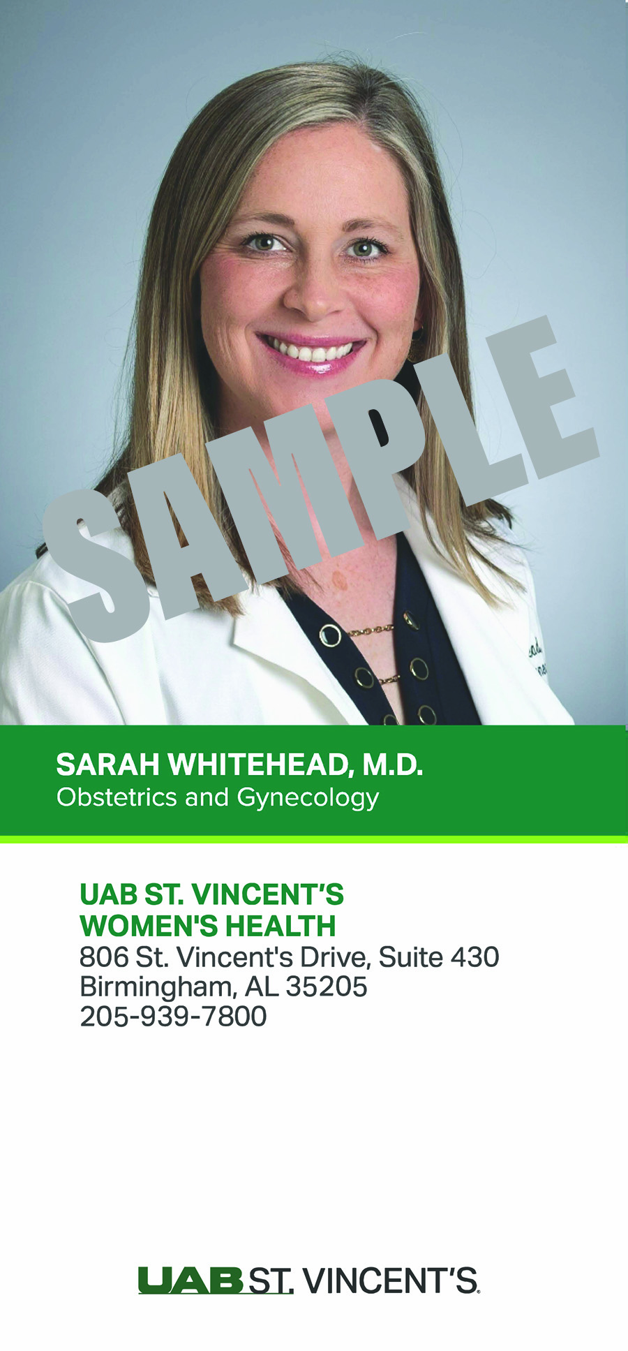SARAH WHITEHEAD, M.D. BIOBOARD