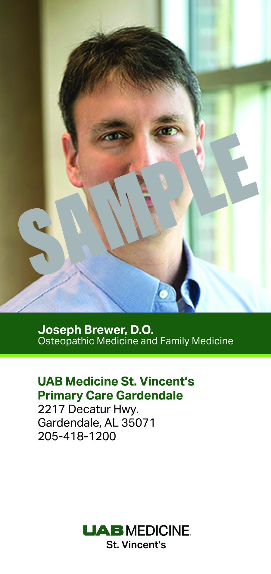 JOSEPH BREWER, D.O. BIOCARD