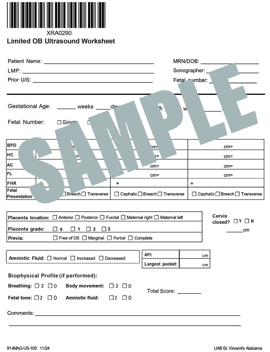 LIMITED OB US WORKSHEET