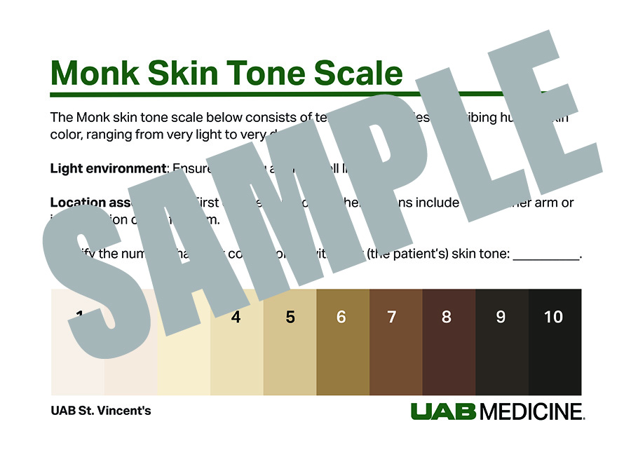 MONK SKIN TONE SCALE