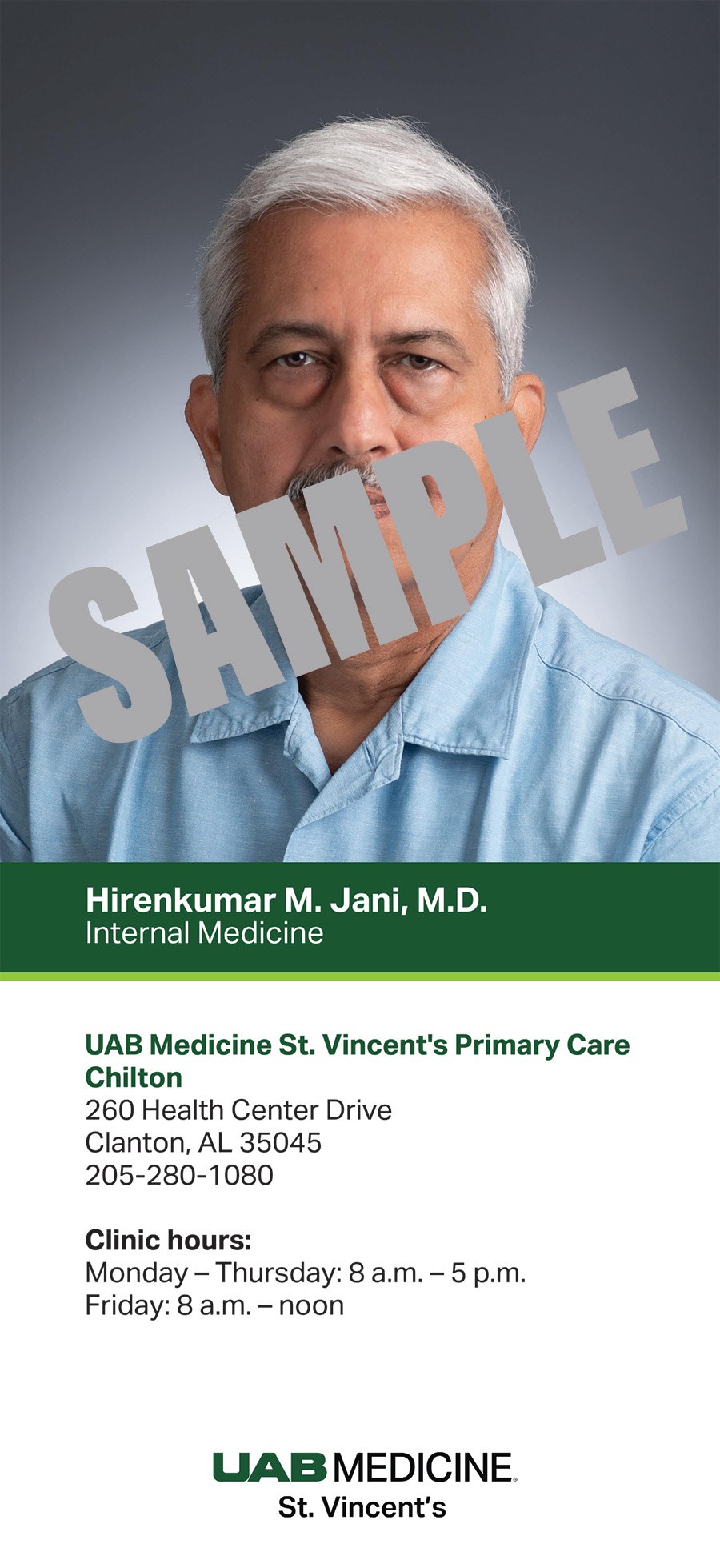 HIRENKUMAR JANI, M.D. BIOCARD