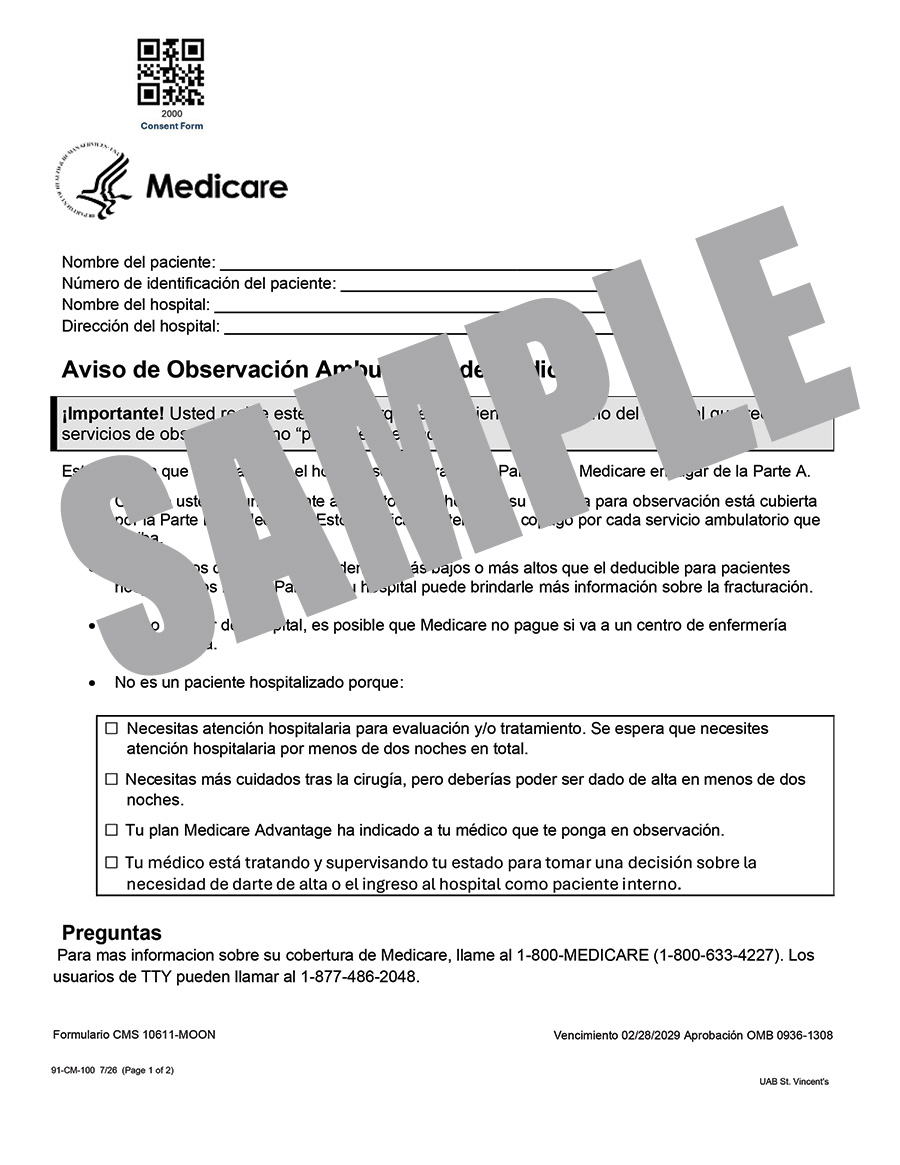 CMS MOON FORM-SPANISH