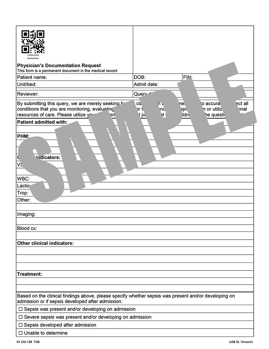 SEPSIS POA QUERY