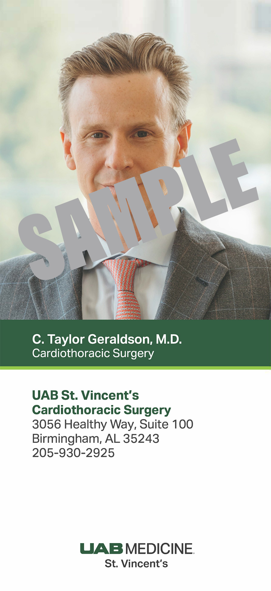 C. TAYLOR GERALDSON M.D. BIOCARD