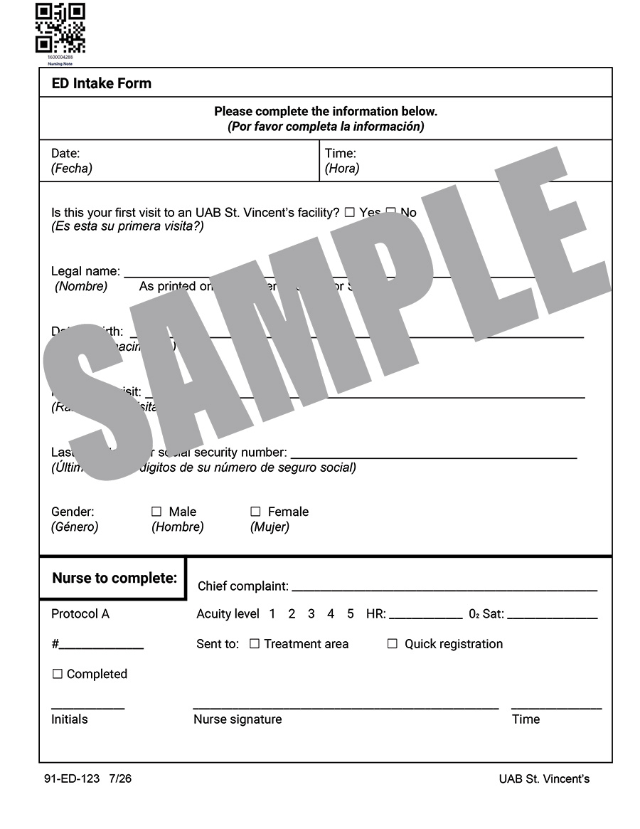 INTAKE FORM