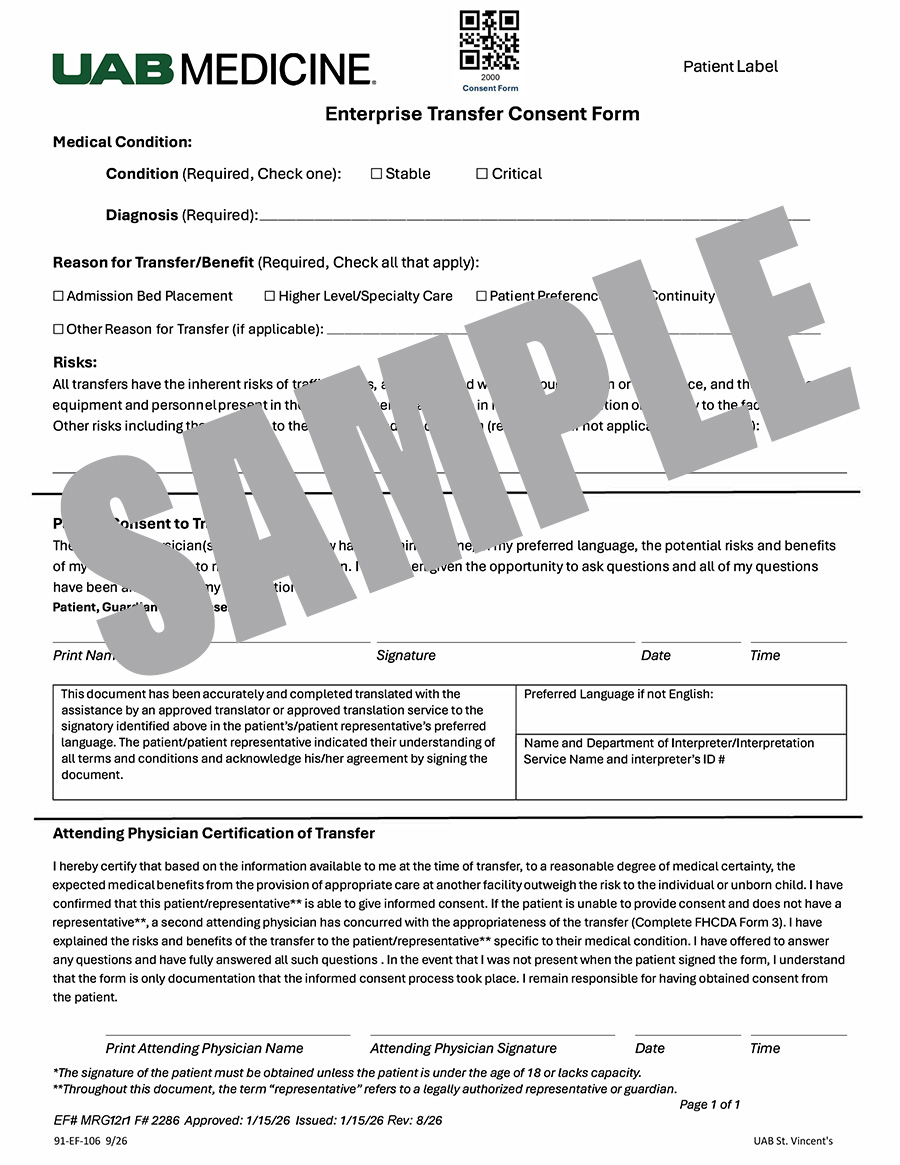 UAB ENTERPRISE TRANSFER CONSENT FORM_EF# MRG12r1