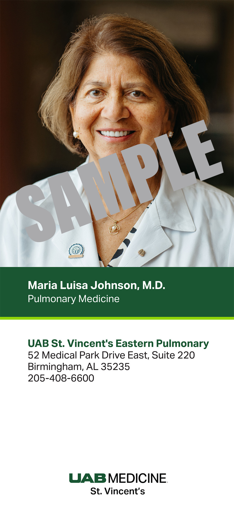 MARIA JOHNSON, M.D. BIOCARD