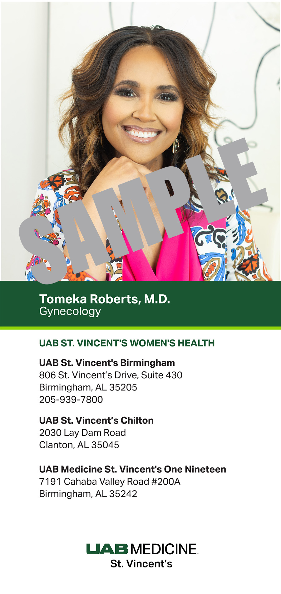 TOMEKA ROBERTS, M.D. BIOCARD