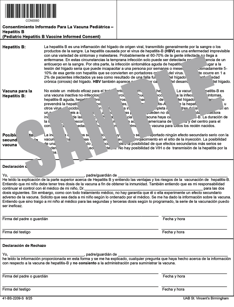 REFUSAL OF CONTINOUS FETAL MONITORING