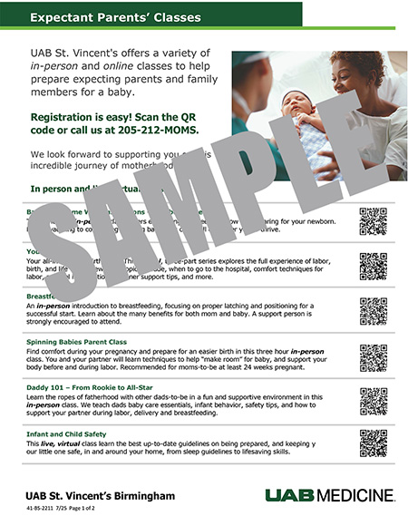 EXPECTANT PARENT CLASSES