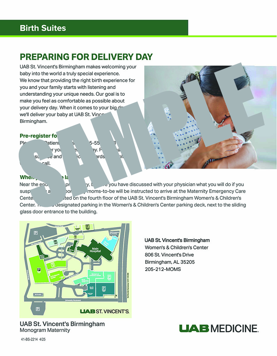 PREPARING FOR YOUR DELIVERY DAY