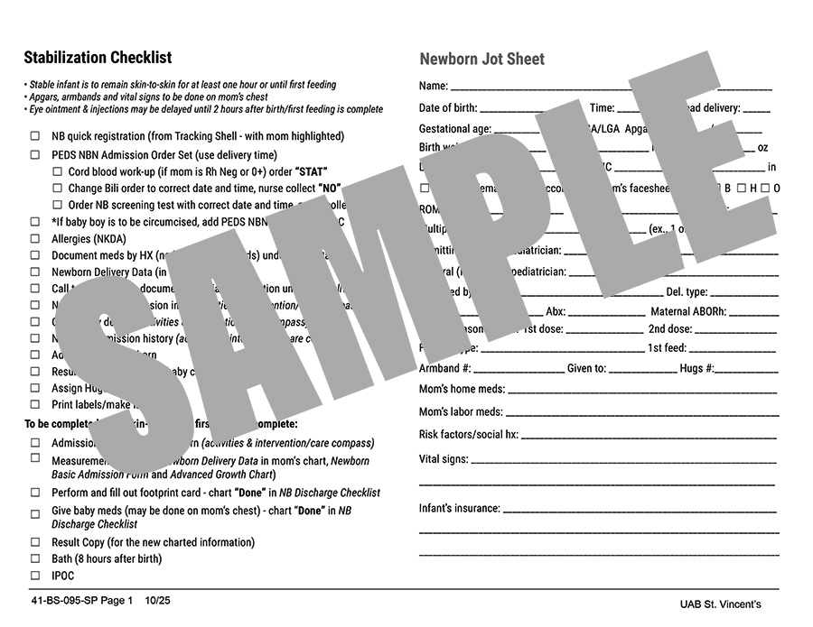 Baby Chart Pack - Spanish