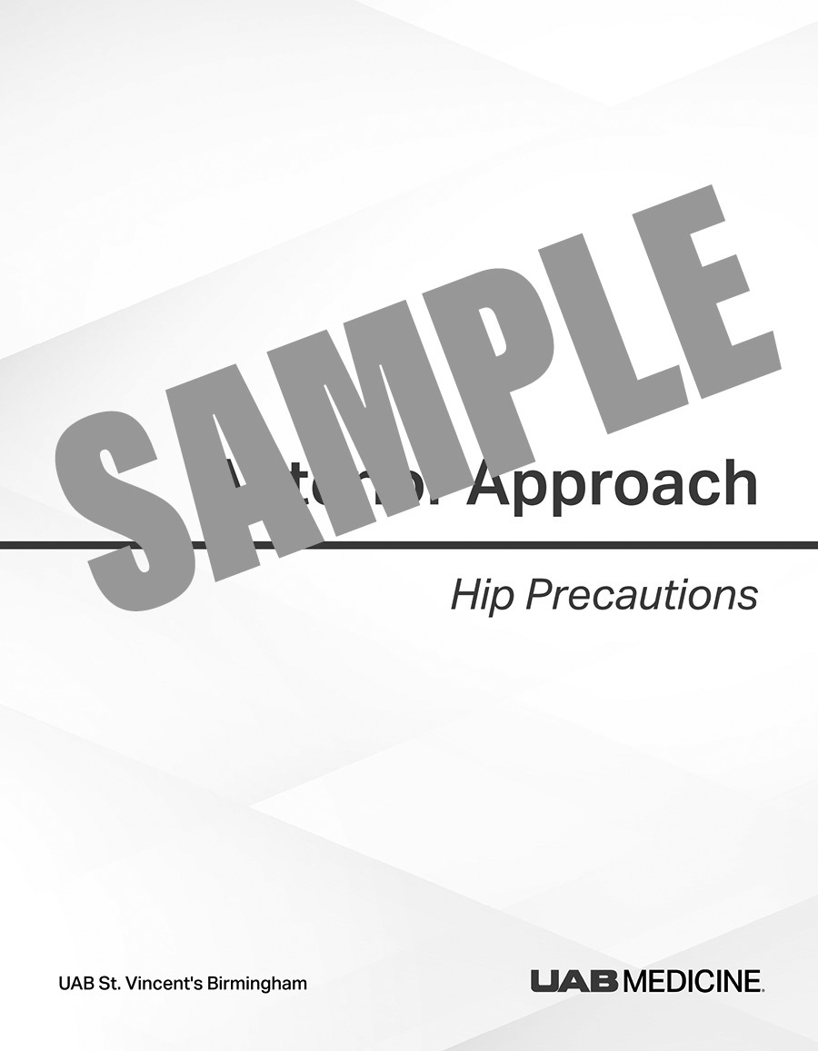 HIP ANTERIOR APPROACH GUIDE