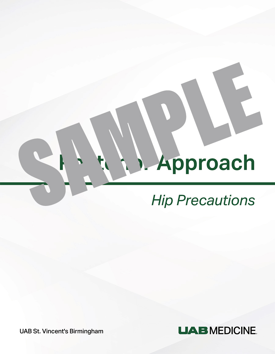 HIP POSTERIOR APPROACH GUIDE