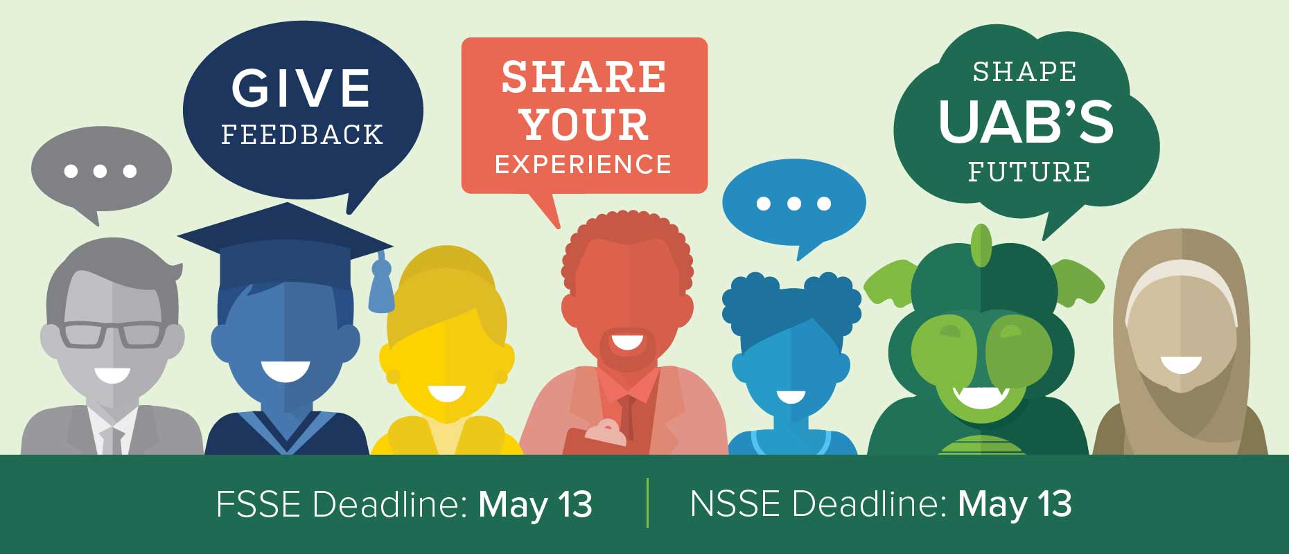 NSSE and FSSE Survey Deadlines