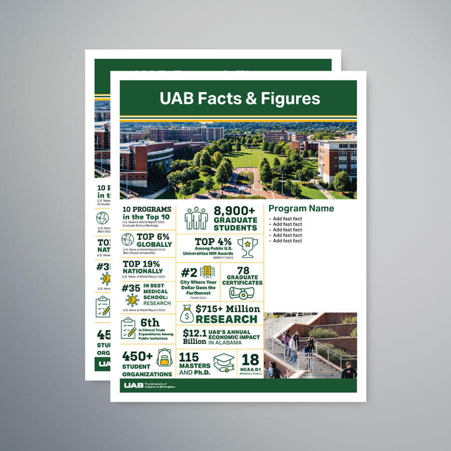 Graduate Program Facts & Figures Sheet