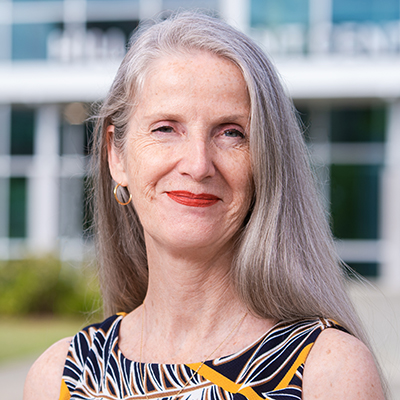 Environmental headshot of Lisa M. Harvey (Clinical Trials Administrator, Urology), May 2021.