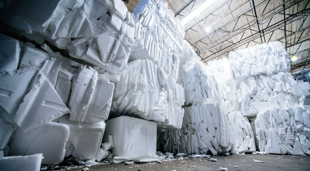 rep green labs wall of styrofoam 1000px