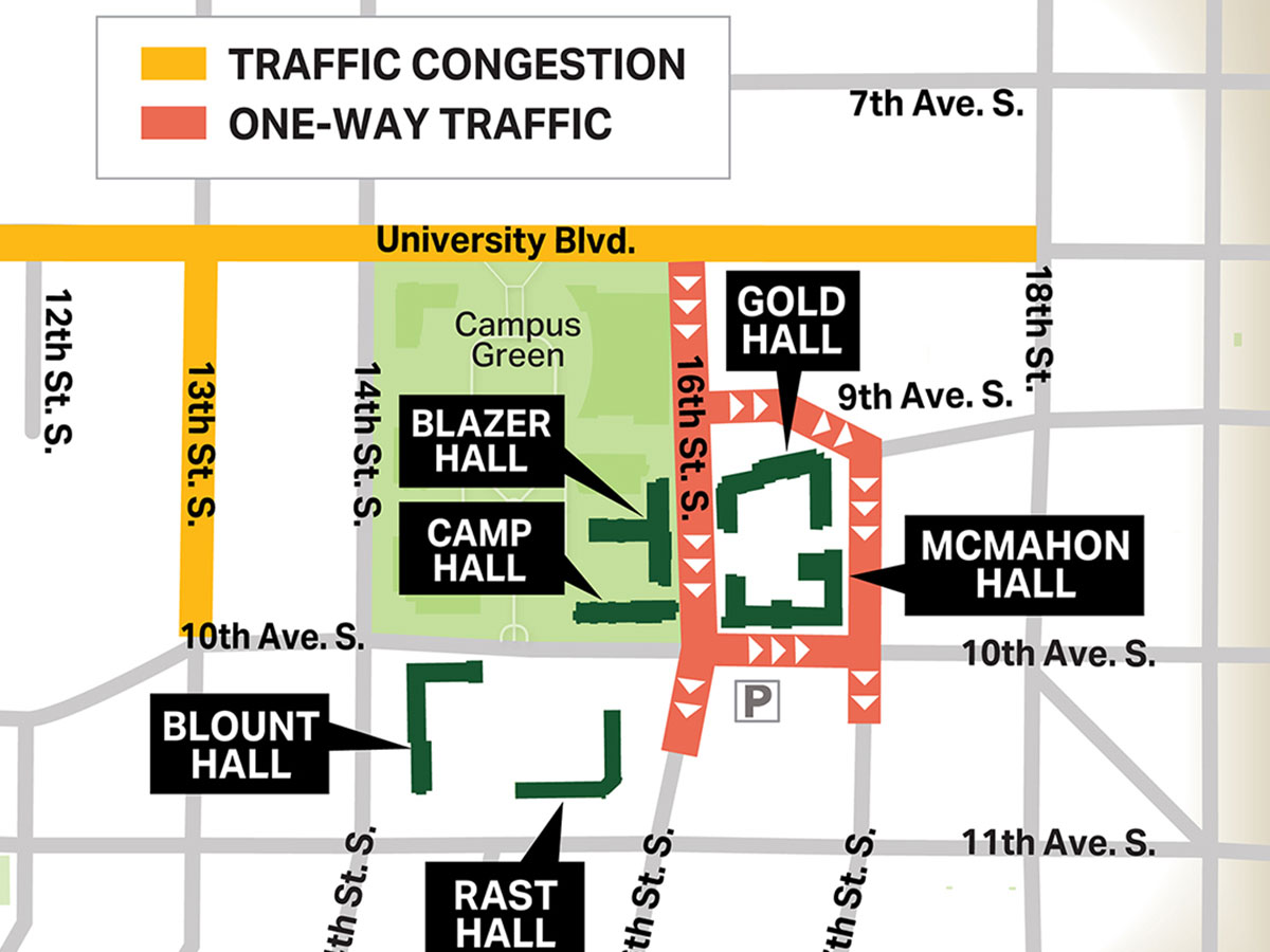 Change your commute route Aug. 19-23
