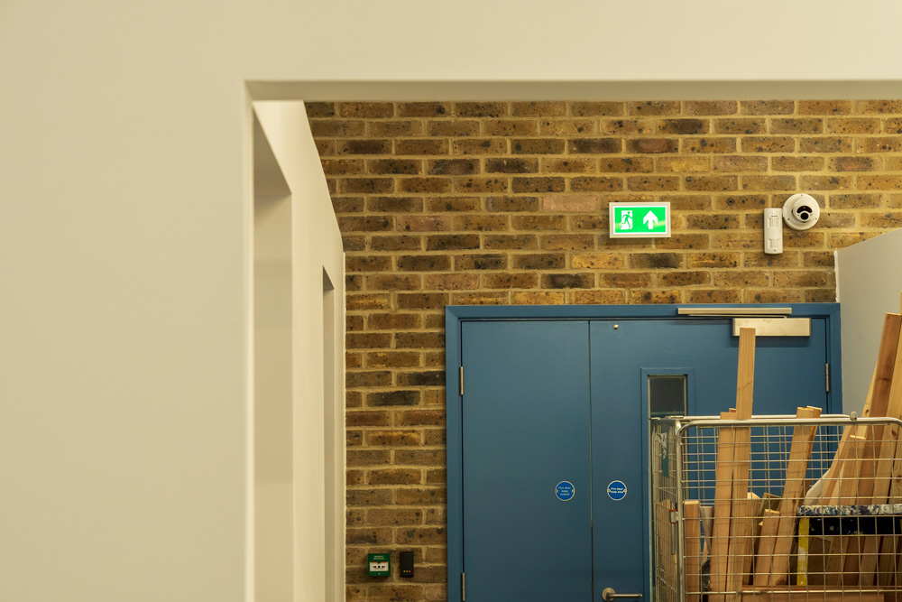Blocked safety exit
