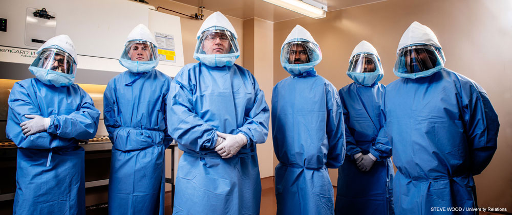 Meet the scientists who volunteered to face the coronavirus up close