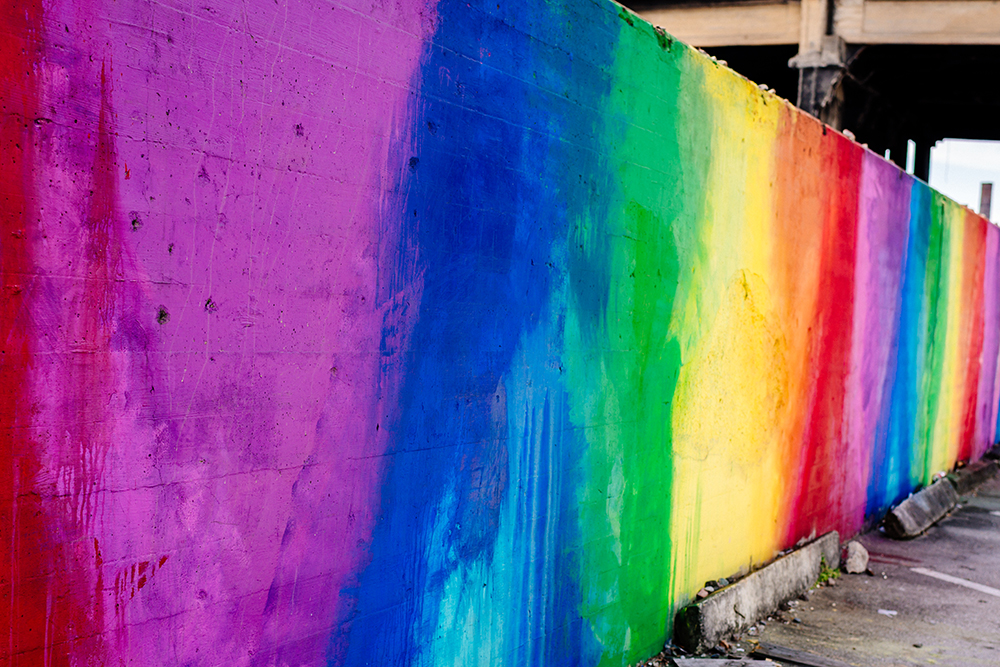 Rainbow Wall Mural   Widget 2