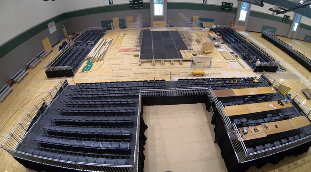 Racquetball Court Build Timelapse