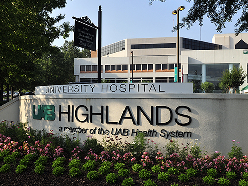 uab highlands testing covid site parking deck campus relocated reporter hospital