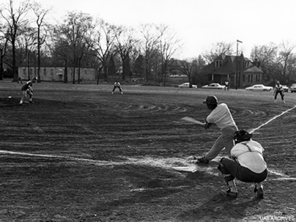 Local parks played host to UAB’s early intramural sports