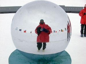 Selfie at the South Pole