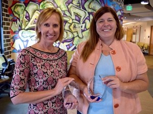 Two faculty honored for innovation in online education