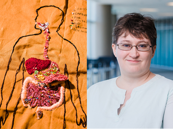 Art imitating life: How a biology student uses embroidery to learn in her own way