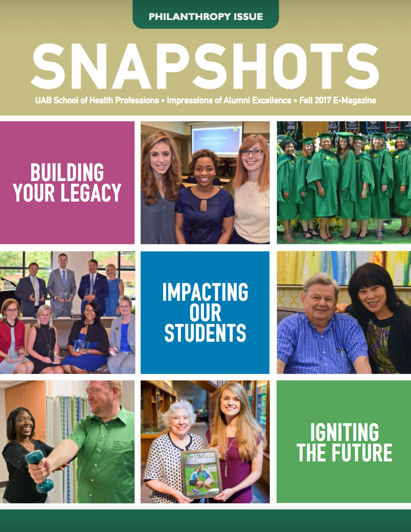 Snapshots Fall 2017 Cover